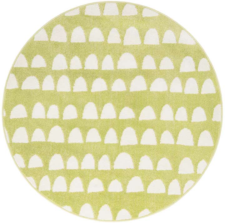5' x 5' Whimsy Kids Round Rug