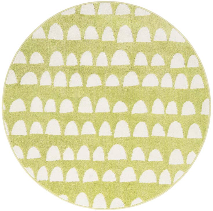 Detail image of 5' x 5' Whimsy Kids Round Rug