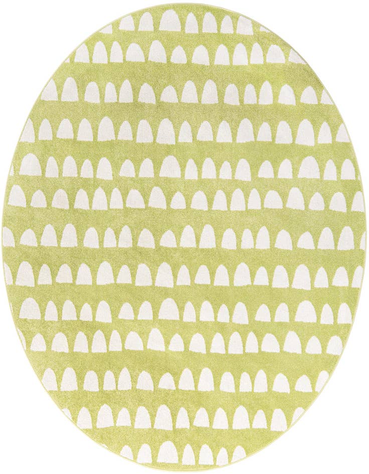 Detail image of 7' 10 x 7' 10 Whimsy Kids Round Rug