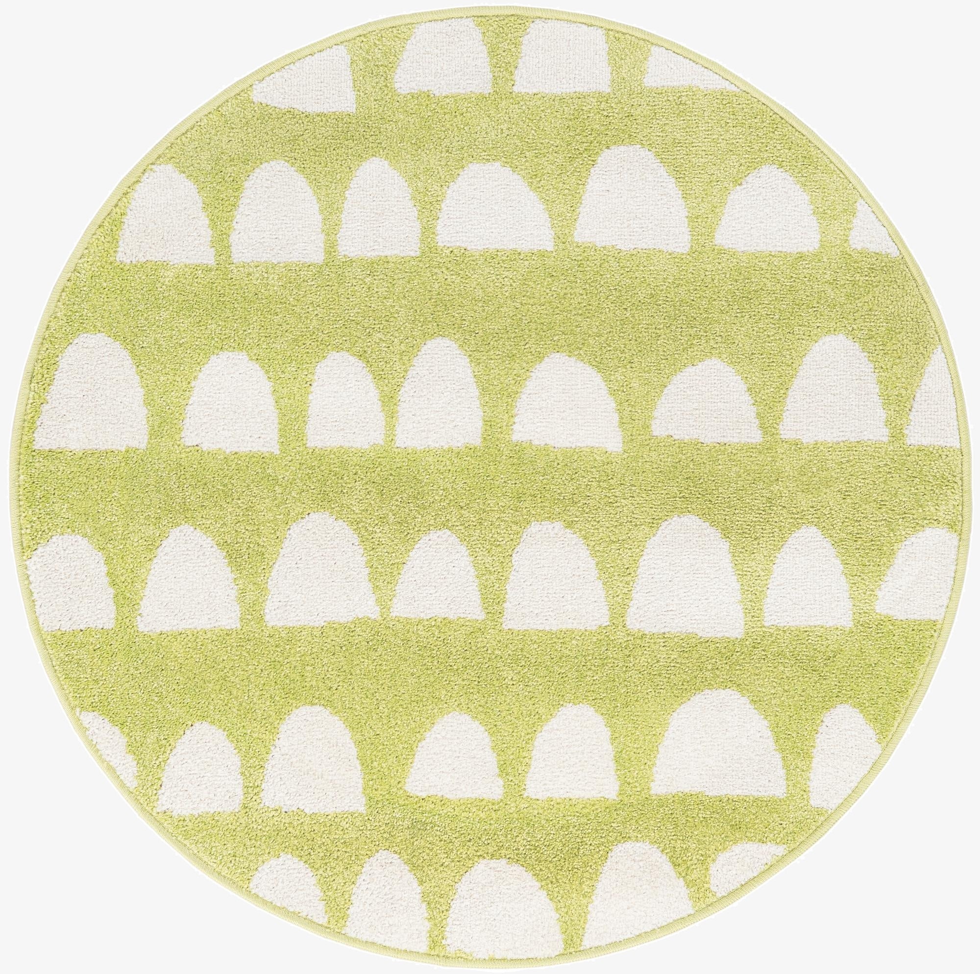 3' 3 x 3' 3 Whimsy Kids Round Rug