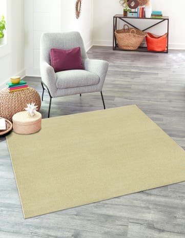 9' 10 x 9' 10 Everyday Solid Square Rug