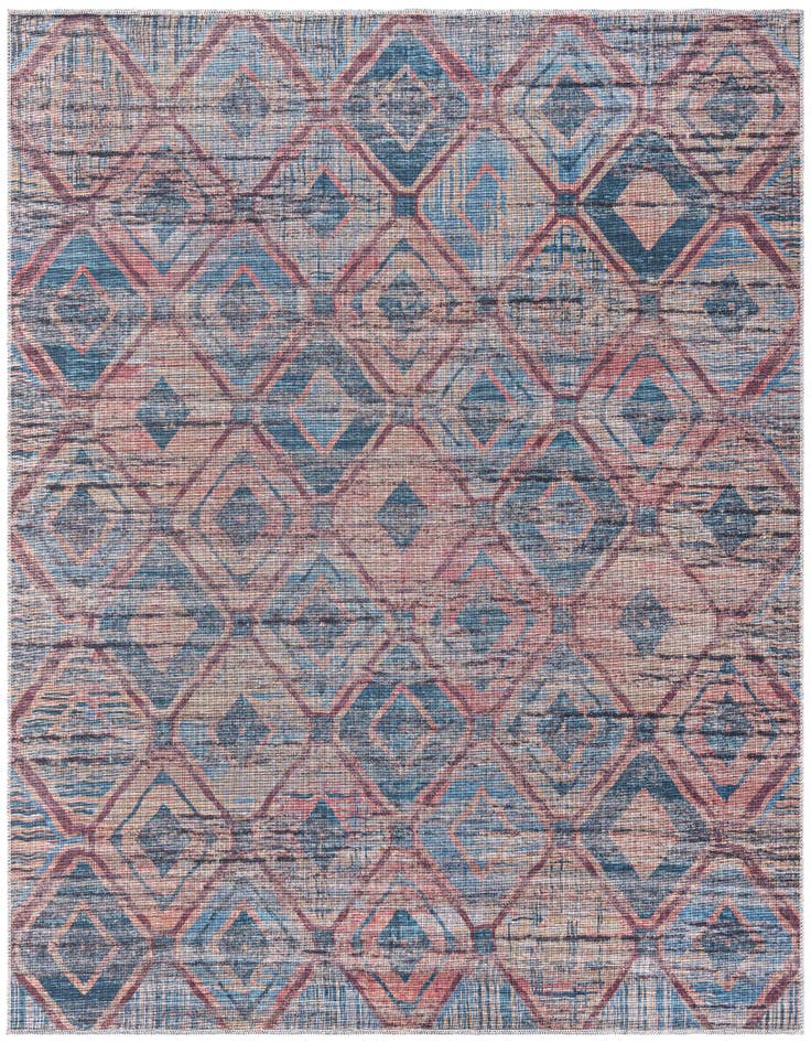 Detail image of 7' 3 x 7' 3 Washable Sisu Square Rug