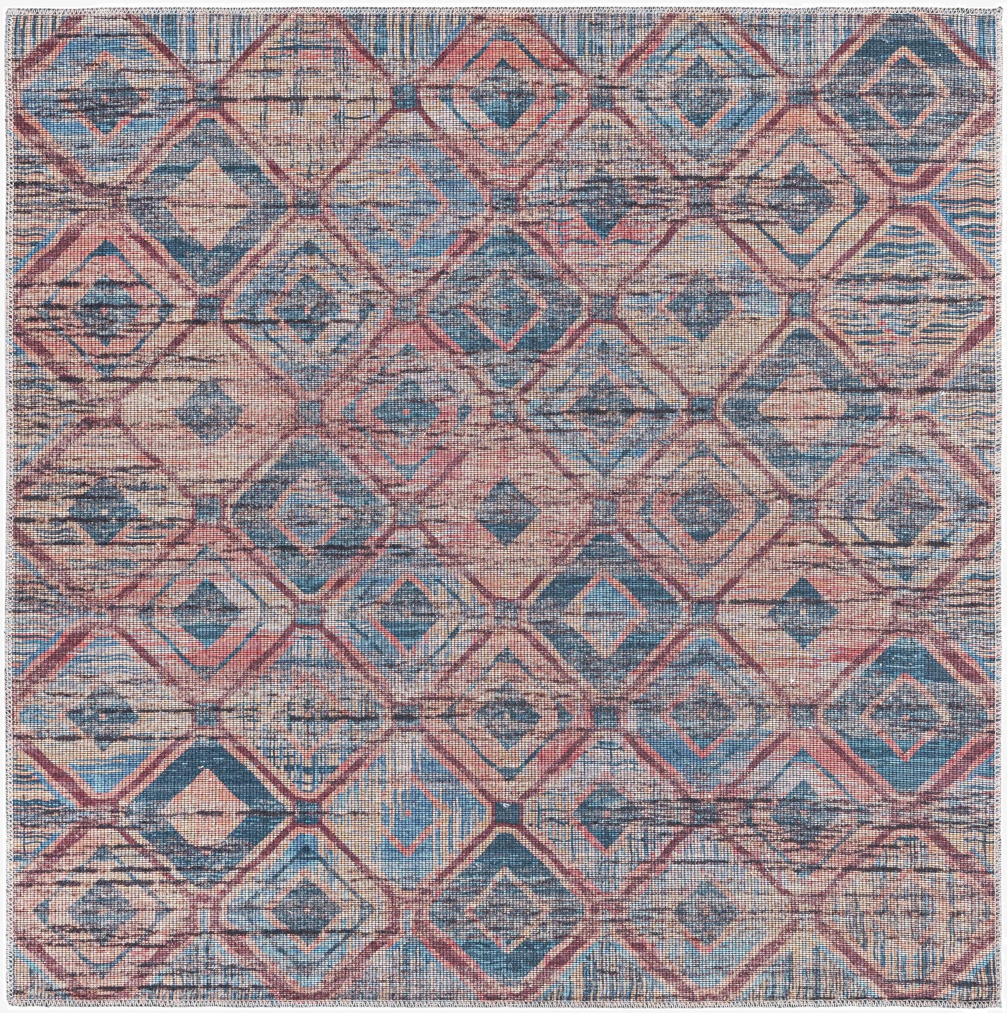 5' 3 x 5' 3  Washable Sisu Square Rug