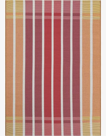 4' x 6' Easy-Clean Ribbon Indoor / Outdoor Rug