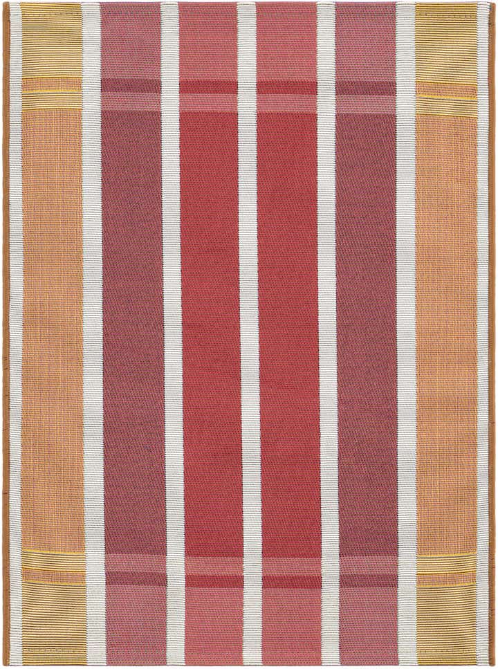 2' x 3' Easy-Clean Striped Indoor / Outdoor Rug