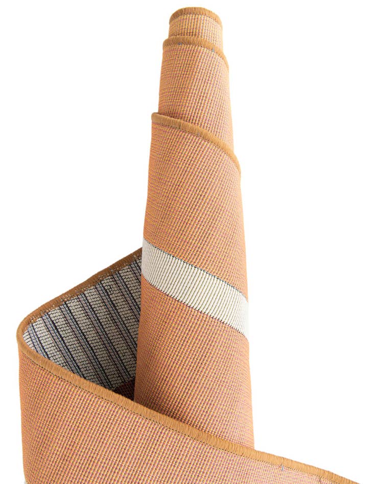 Detail image of 2' 7 x 10' Washable Ribbon Indoor / Outdoor Runner Rug