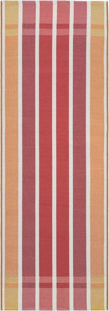 2' x 6' Easy-Clean Ribbon Indoor / Outdoor Runner Rug