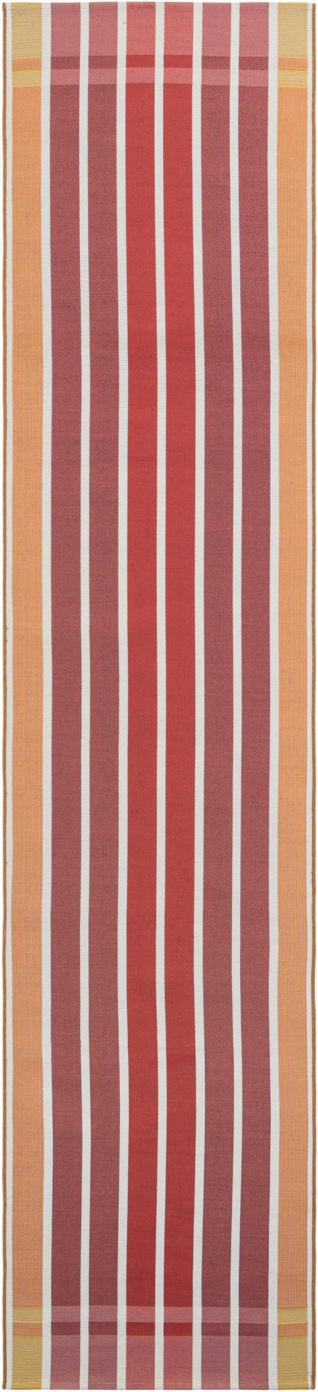 2' 7 x 12' Washable Ribbon Indoor / Outdoor Runner Rug