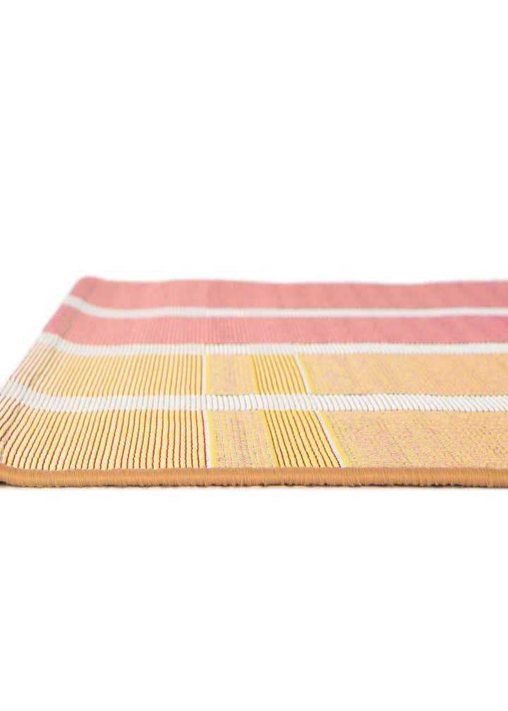 2' 7 x 12' Easy-Clean Striped Indoor / Outdoor Runner Rug