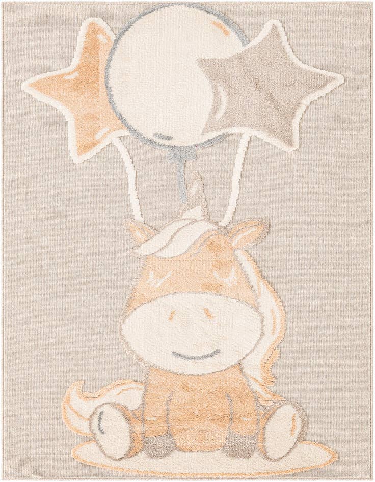 Detail image of 5' x 7' Whimsy Kids Rug
