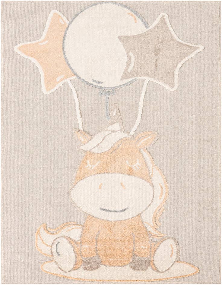 Detail image of 6' x 9' Whimsy Kids Rug