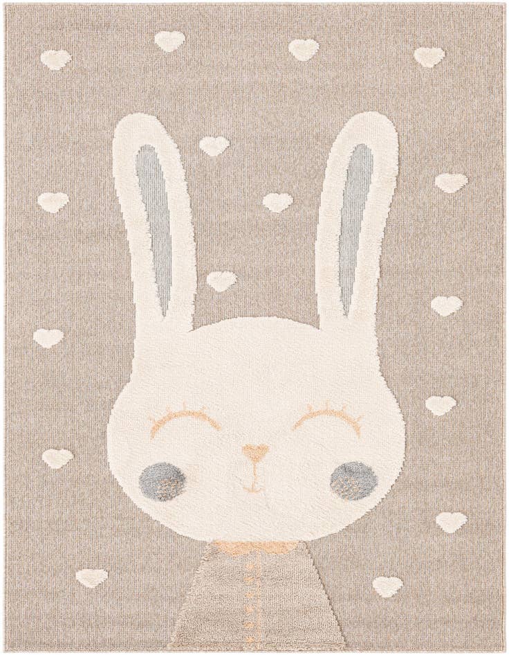 Detail image of 5' 3 x 8' Whimsy Kids Rug
