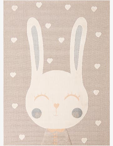 Peach Blossom Whimsy Kids Rug