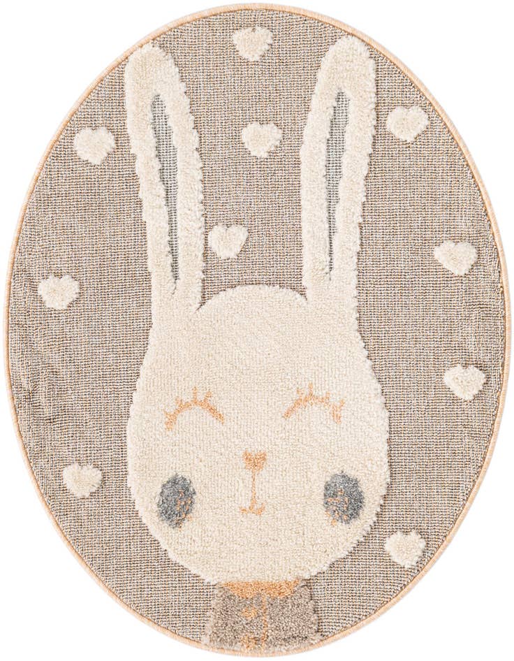 Detail image of 3' x 3' Whimsy Kids Round Rug