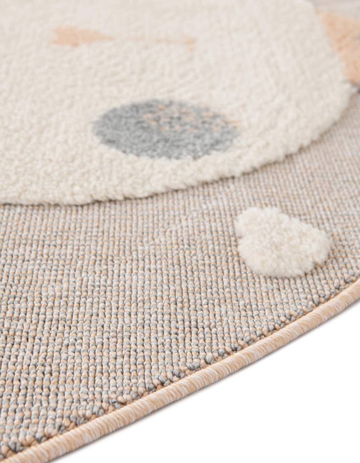 Detail image of 5' x 5' Whimsy Kids Round Rug