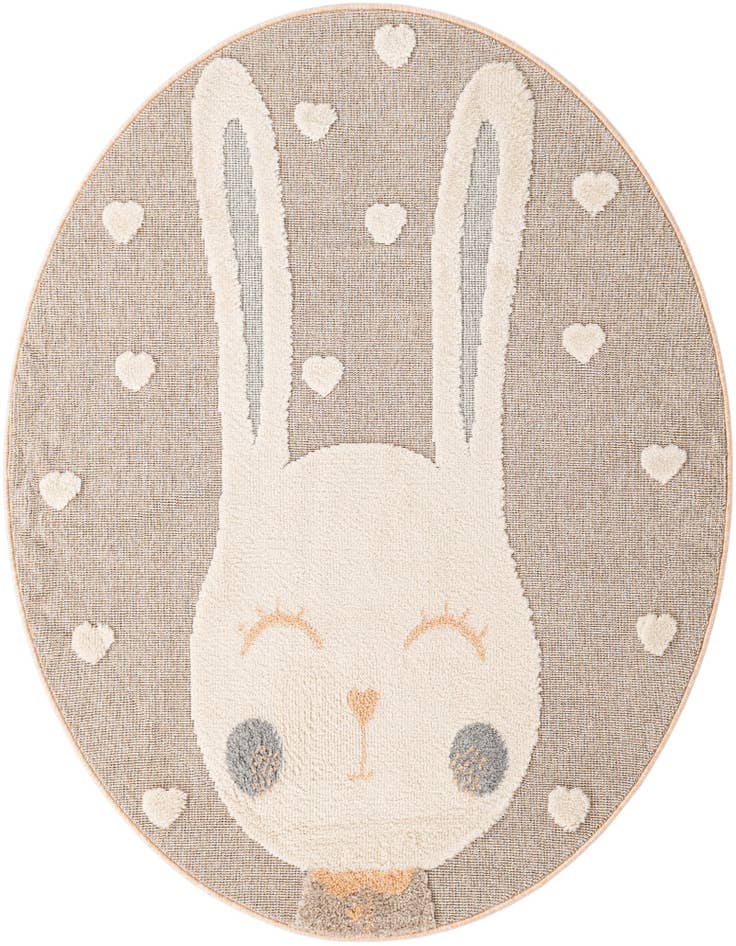 Detail image of 5' x 5' Whimsy Kids Round Rug