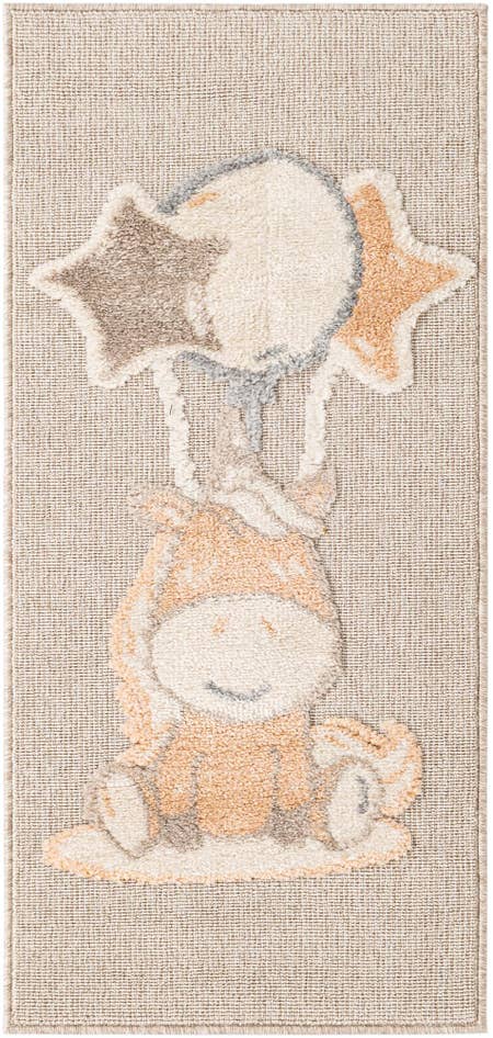 Detail image of 2' x 4' Whimsy Kids Runner Rug