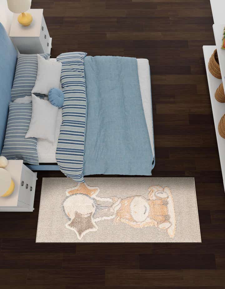 2' x 4' Whimsy Kids Runner Rug