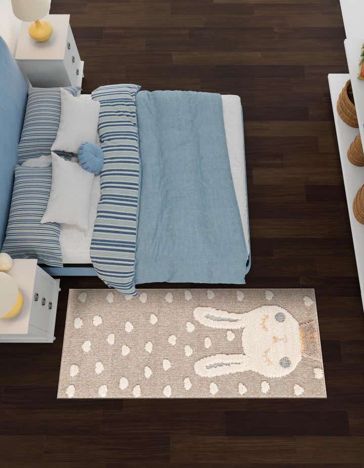 2' x 4' Whimsy Kids Runner Rug