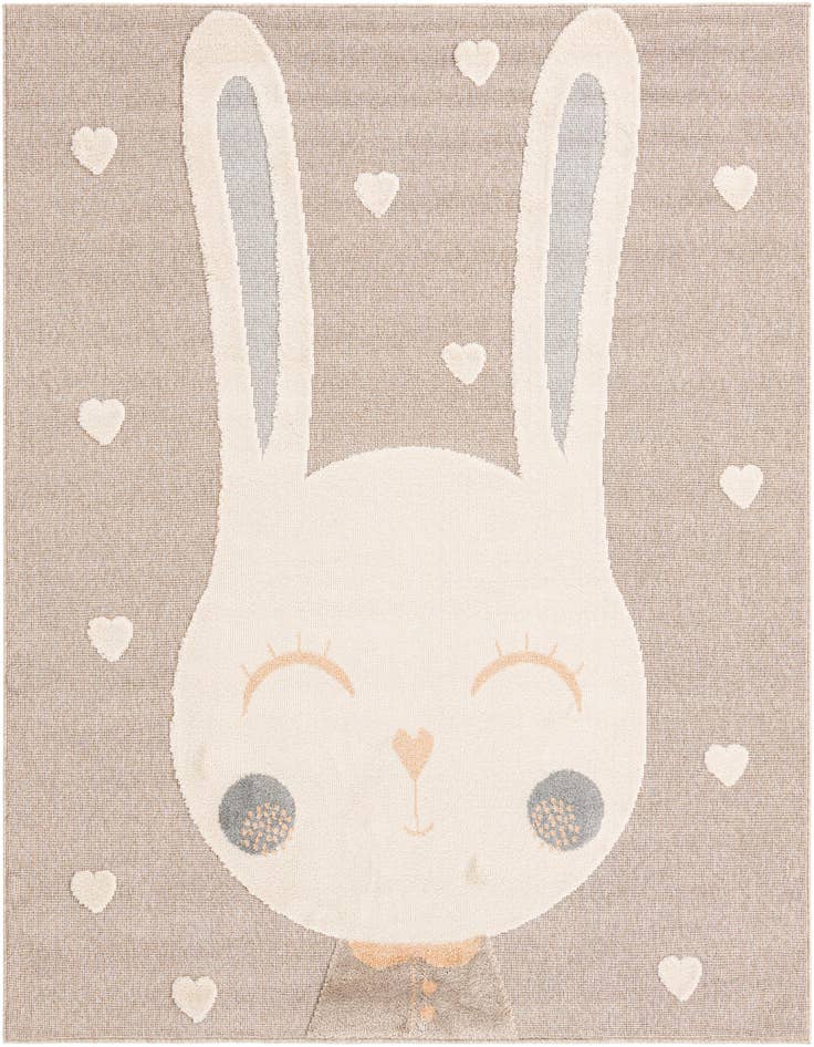 Detail image of 7' 10 x 7' 10 Whimsy Kids Square Rug