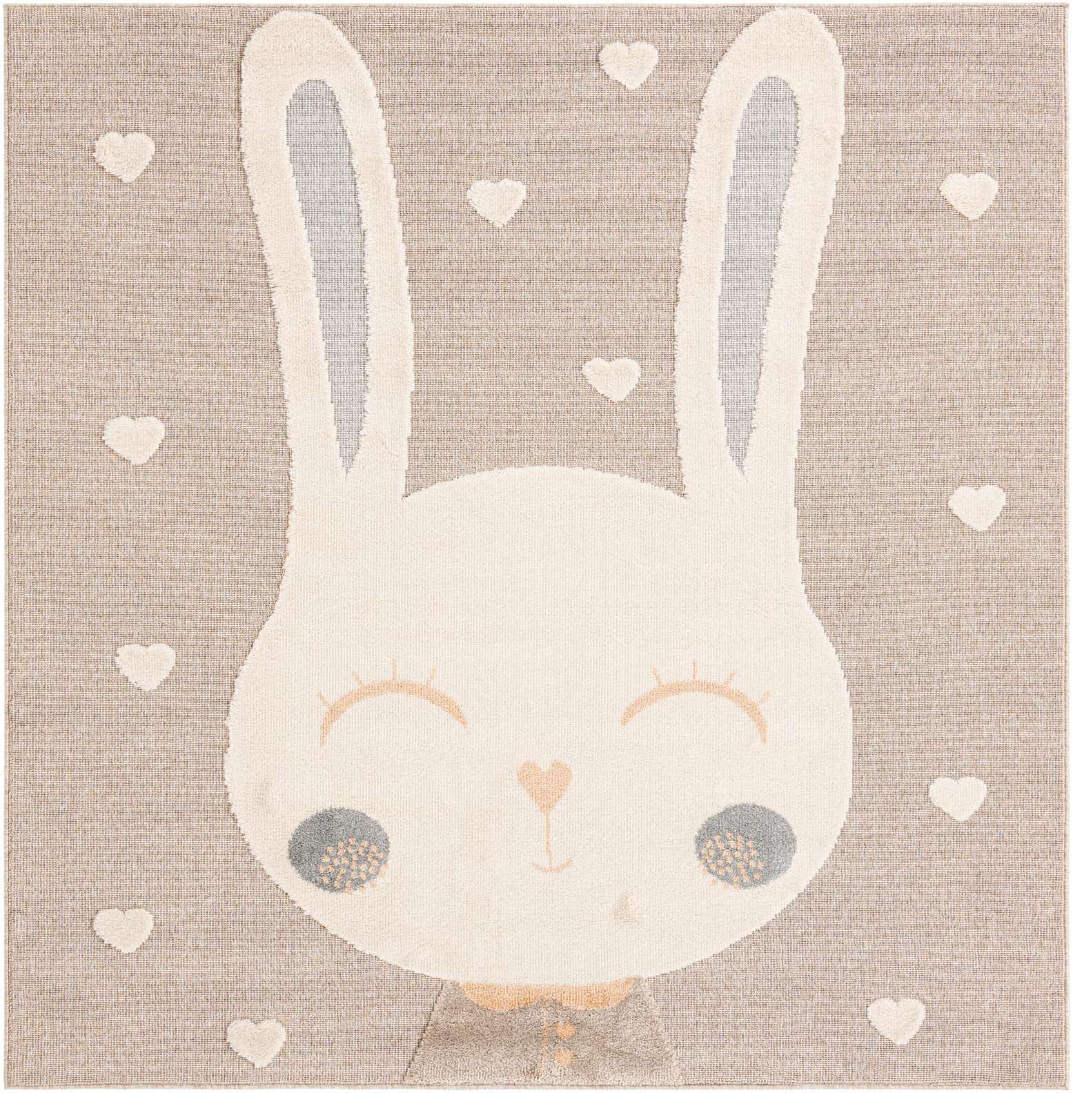 7' 10 x 7' 10 Whimsy Kids Square Rug