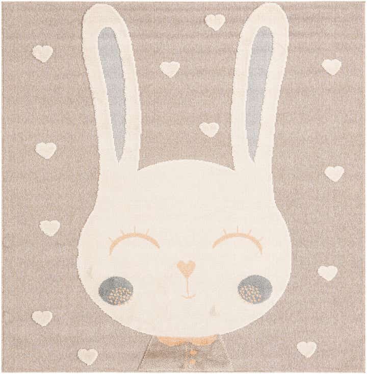 7' 10 x 7' 10 Whimsy Kids Square Rug
