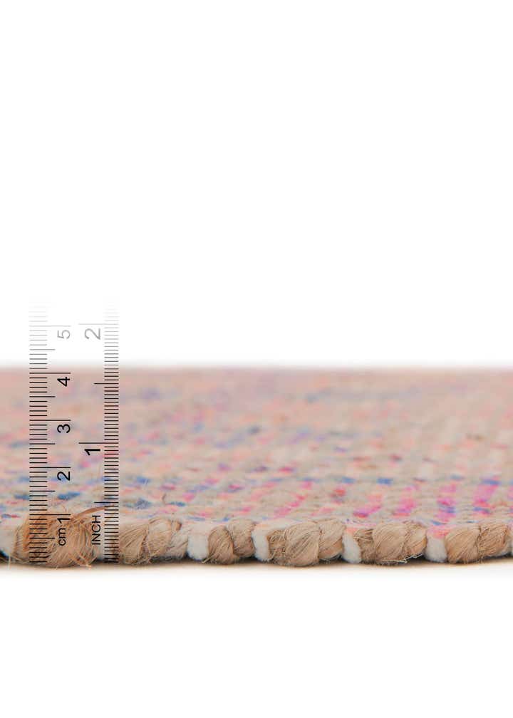 5' 3 x 8' Hand Woven Chenille Jute Rug