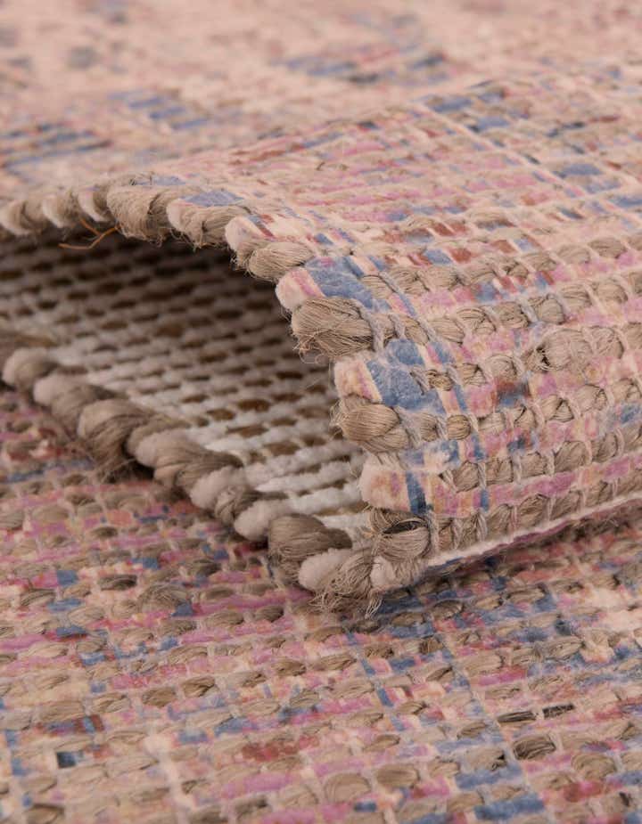 5' 3 x 8' Hand Woven Chenille Jute Rug