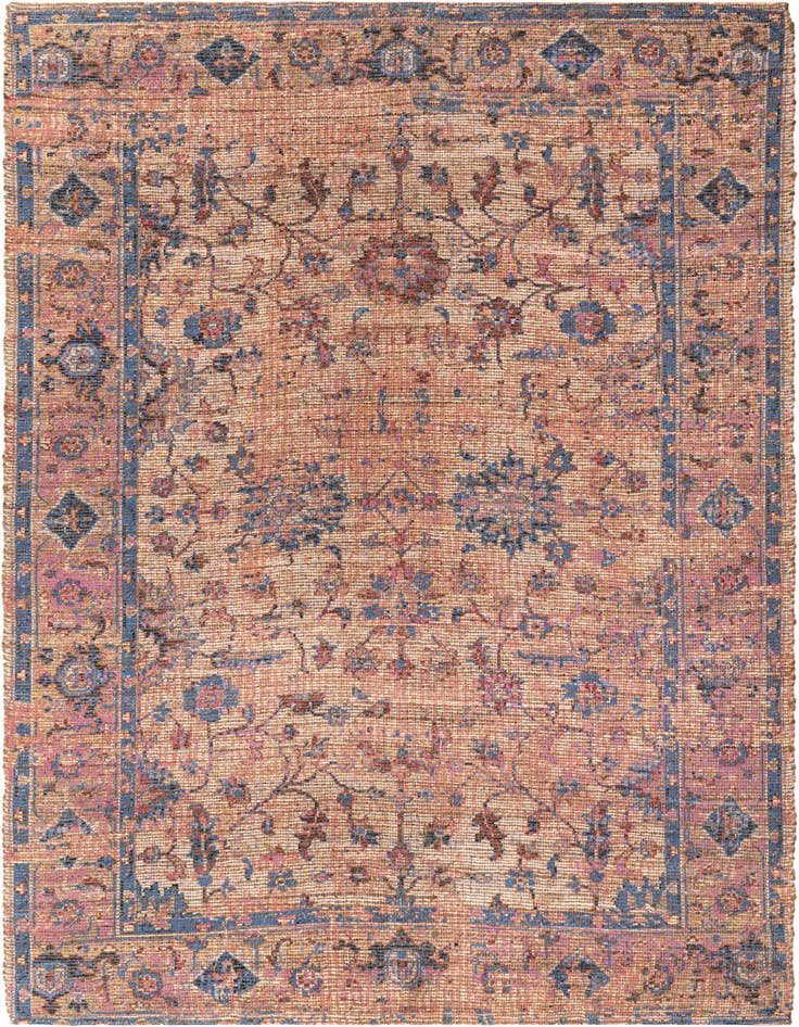 Detail image of 7' 10 x 10' Hand Woven Chenille Jute Rug