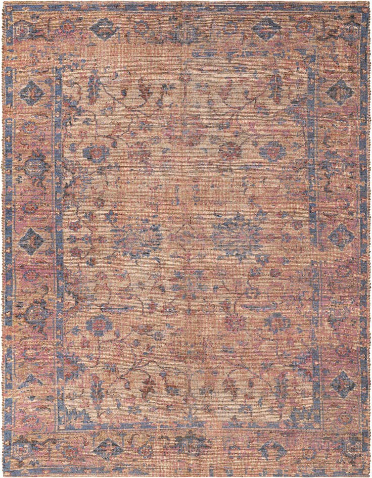 Detail image of 9' x 12' Hand Woven Chenille Jute Rug