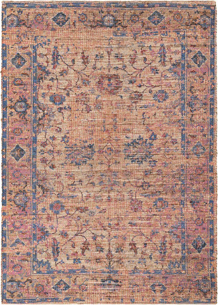 7' 10 x 7' 10 Hand Woven Chenille Jute Square Rug