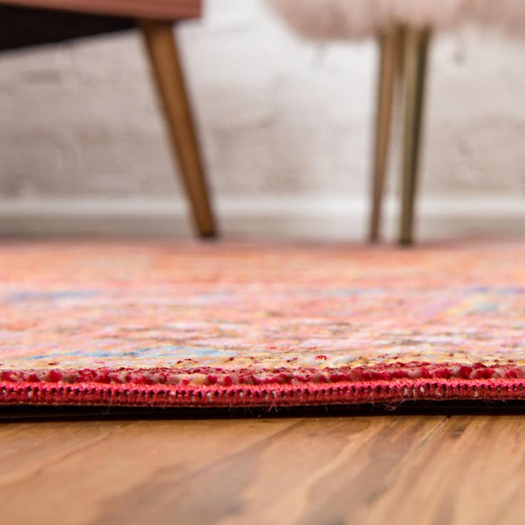 Detail image of 7' 10 x 11' Aqua Rug