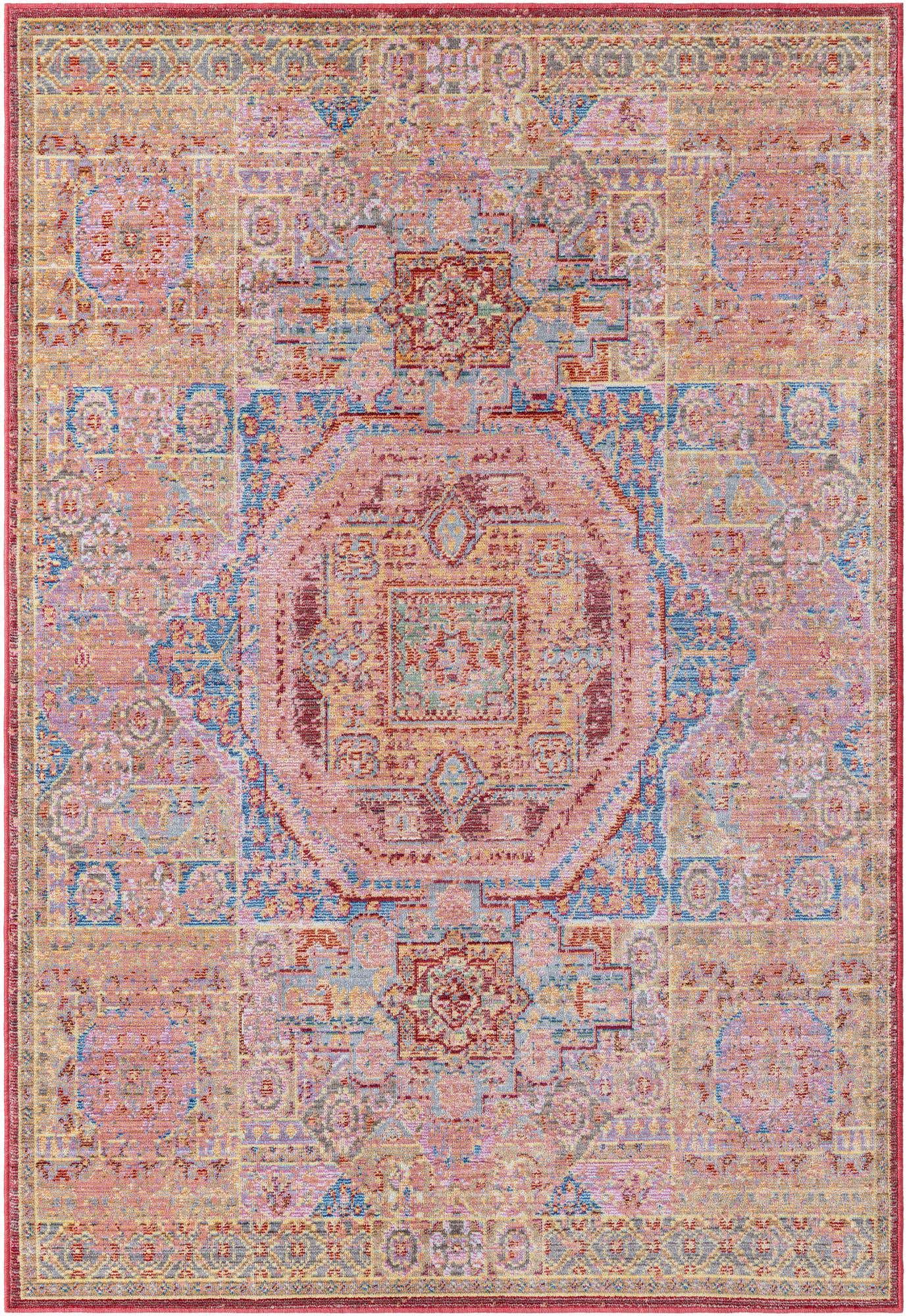 4' x 6' Aqua Rug