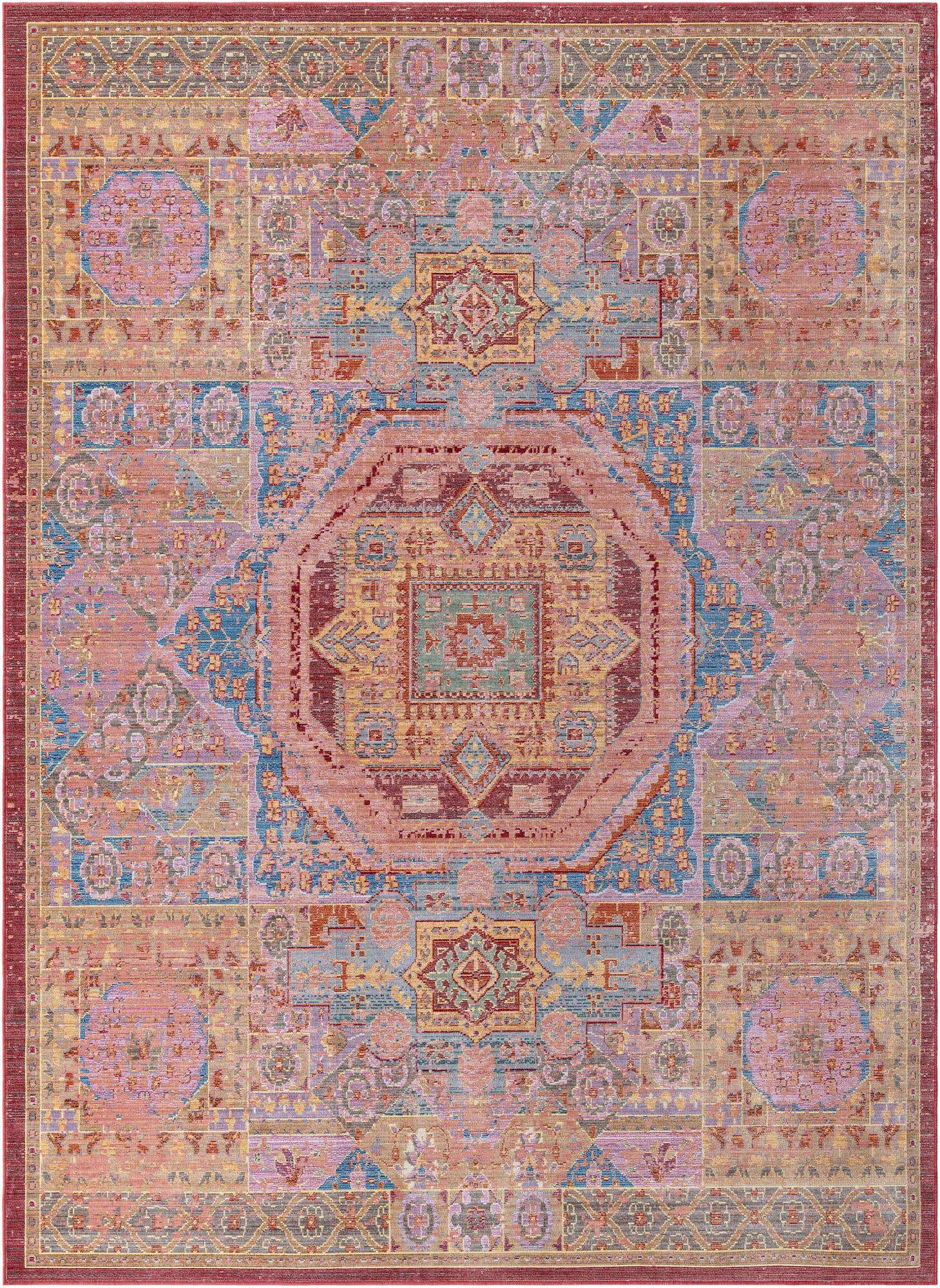 7' 10 x 11' Aqua Rug