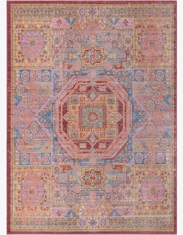 7' 10 x 11' Aqua Rug