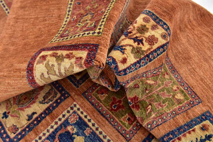 5' 5 x 8' Hand Knotted Ariana Ziegler Rug