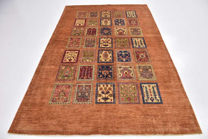 5' 5 x 8' Hand Knotted Ariana Ziegler Rug