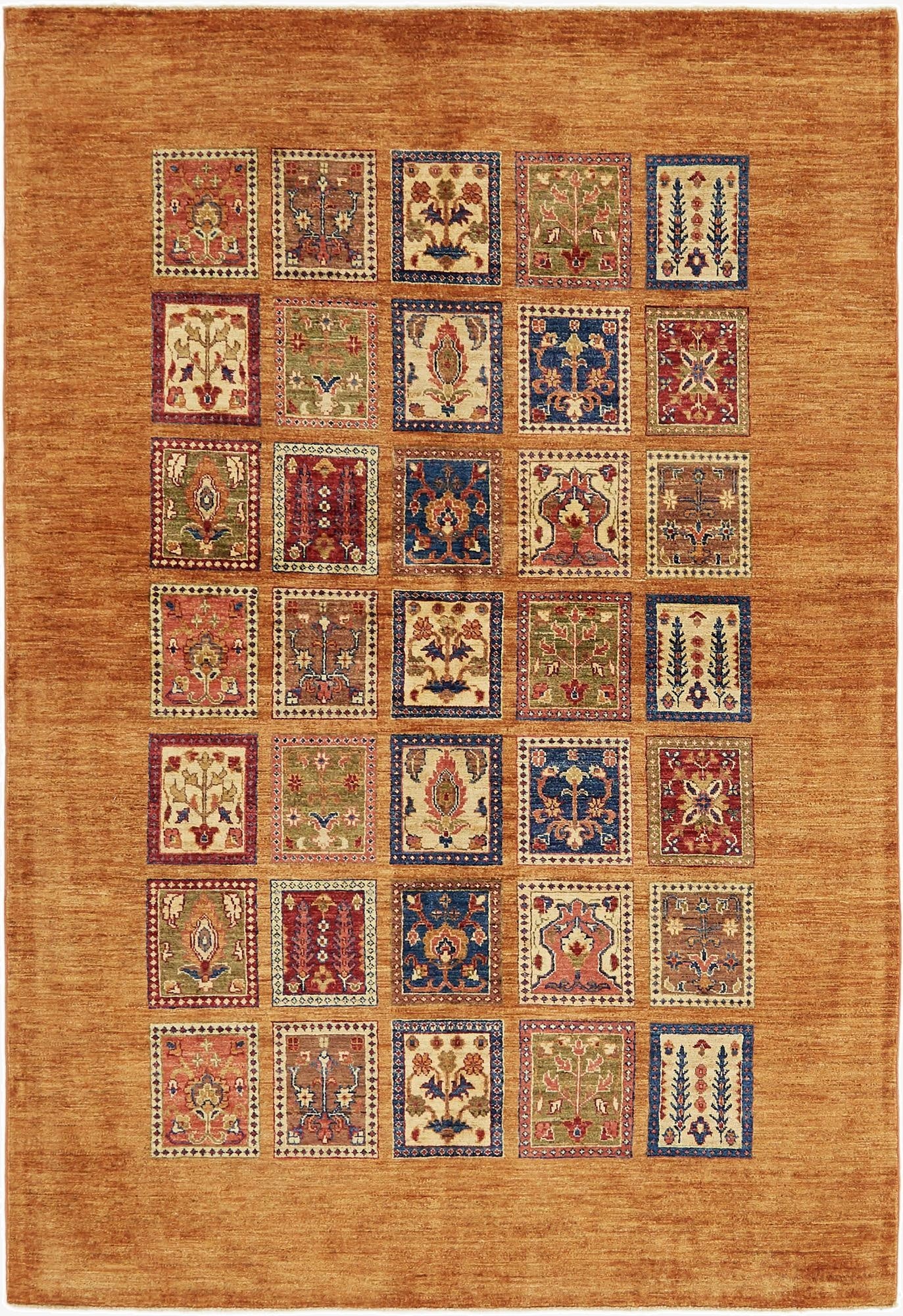 5' 5 x 8'  Hand Knotted Ariana Ziegler Rug