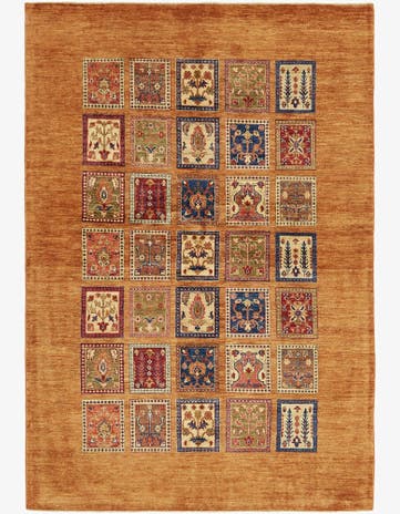 5' 5 x 8' Hand Knotted Ariana Ziegler Rug