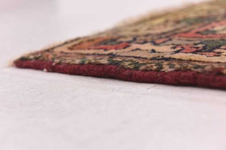 Detail image of 6' 9 x 9' 8 Hand Knotted Bakhtiar Persian Wool Rug