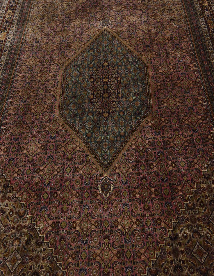 Detail image of 8' 3 x 11' 3 Hand Knotted Bidjar Oriental Wool Rug
