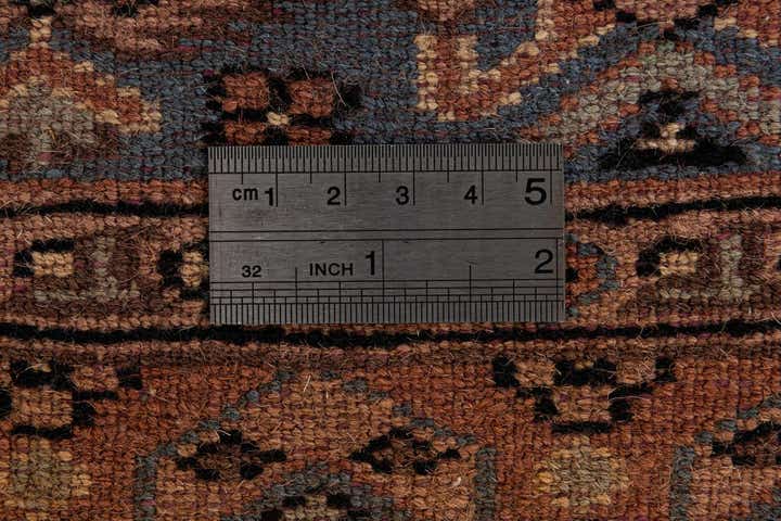 3' 3 x 4' 11 Hand Knotted Bokhara Wool Rug