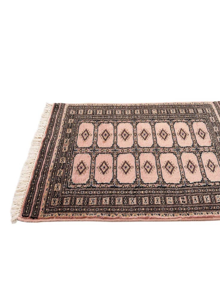 Detail image of 2' 8 x 4'  Hand Knotted Bokhara Rug