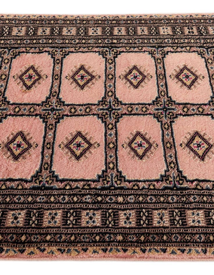 Detail image of 2' 8 x 4'  Hand Knotted Bokhara Rug