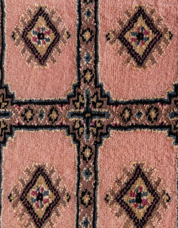 Detail image of 2' 8 x 4'  Hand Knotted Bokhara Rug