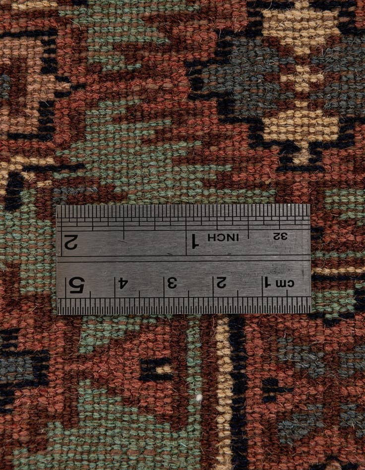 Detail image of 4' 3 x 6' 4  Hand Knotted Bokhara Oriental Wool Rug