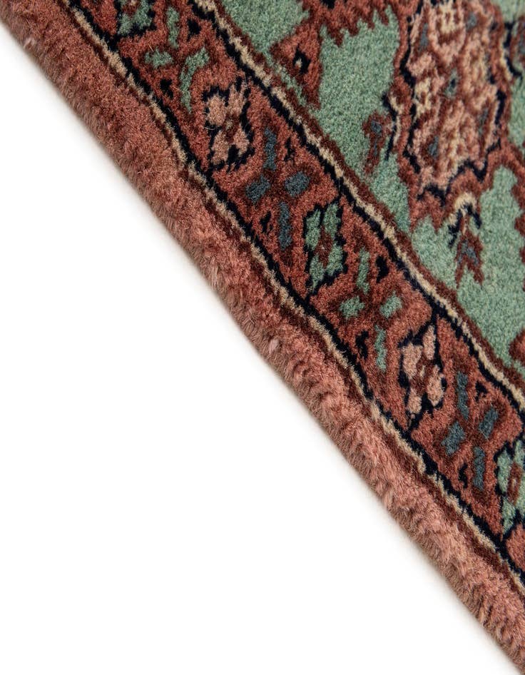Detail image of 4' 3 x 6' 4  Hand Knotted Bokhara Oriental Wool Rug