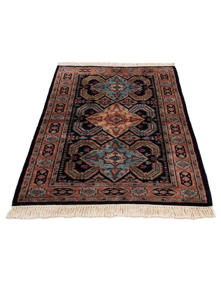 Detail image of 3' 3 x 5' Hand Knotted Bokhara Wool Rug