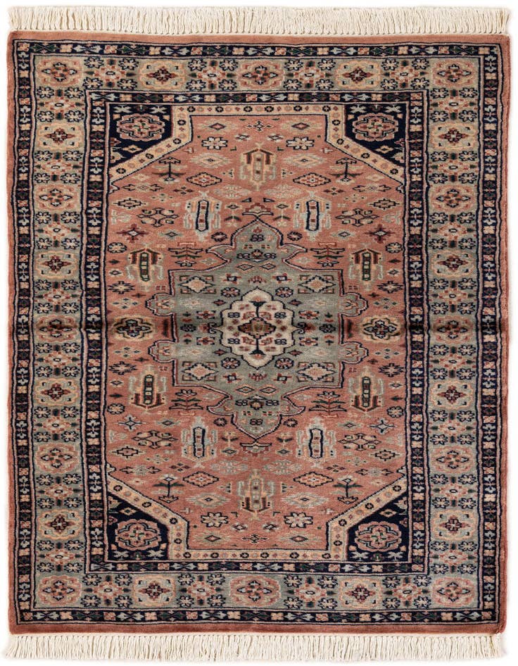 Detail image of 3' 2 x 5' 9 Hand Knotted Bokhara Rug
