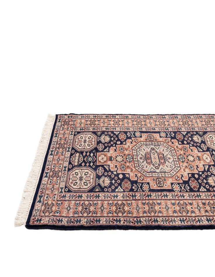 Detail image of 3' 3 x 5' 10  Hand Knotted Bokhara Wool Rug